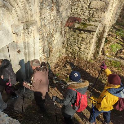 Entrée de la crypte
