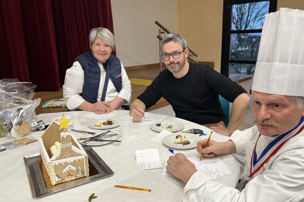 Le Jury en pleine dégustation